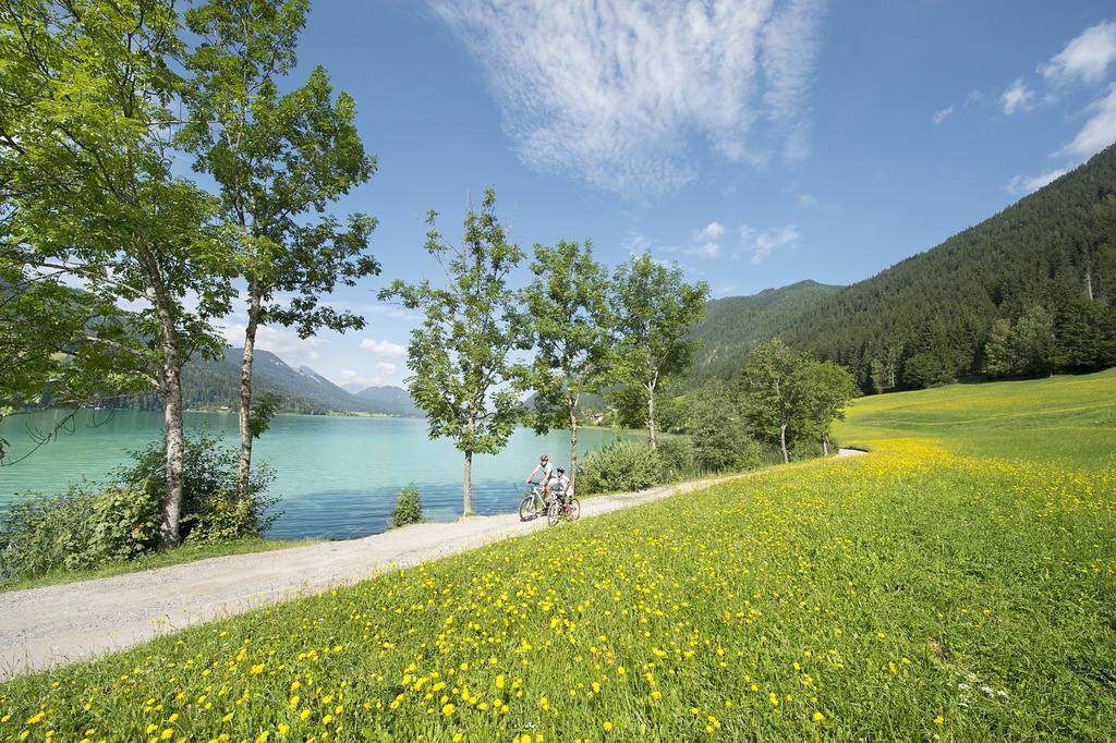 Ferienhof Obergasser Und Bergblick Weissensee Eksteriør bilde