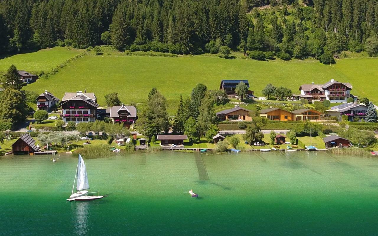 Ferienhof Obergasser Und Bergblick Weissensee Eksteriør bilde